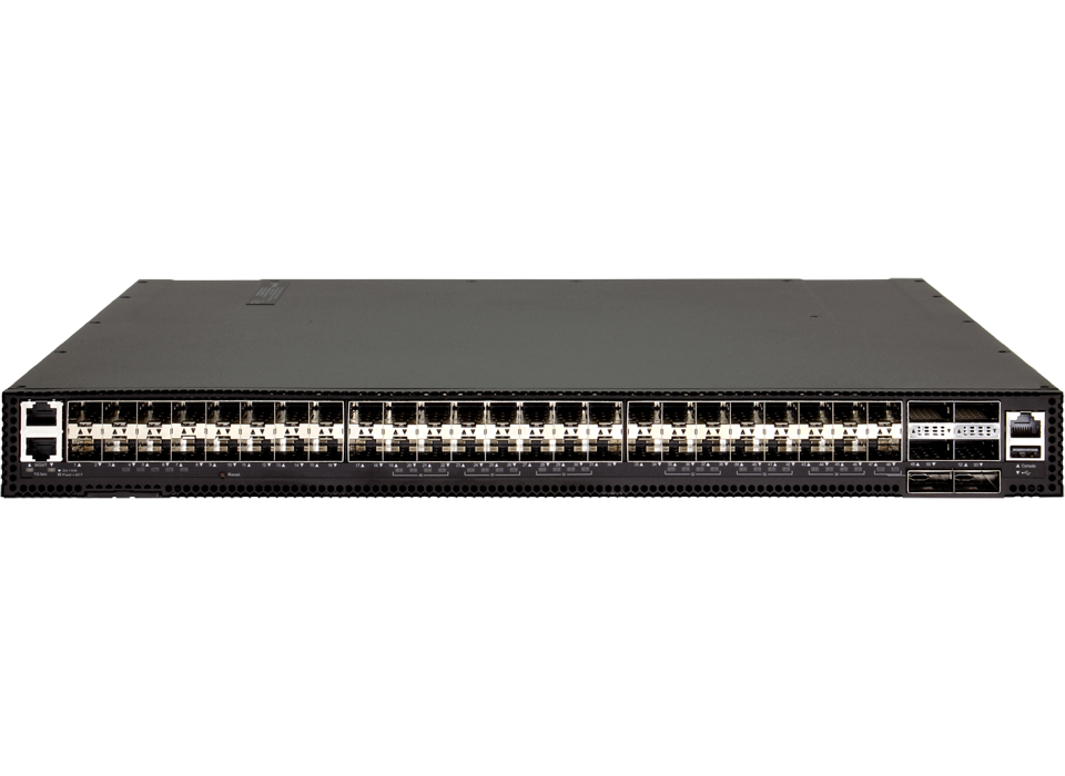 (AS5835-54X) 10GbE Sakelar Pusat Data Perangkat Keras Bare-Metal
AS5835-54X menyediakan perpindahan line-rate penuh pada Layer 2 atau Layer 3 pada port 48 x 10GbE dan uplink 6 x 100GbE.